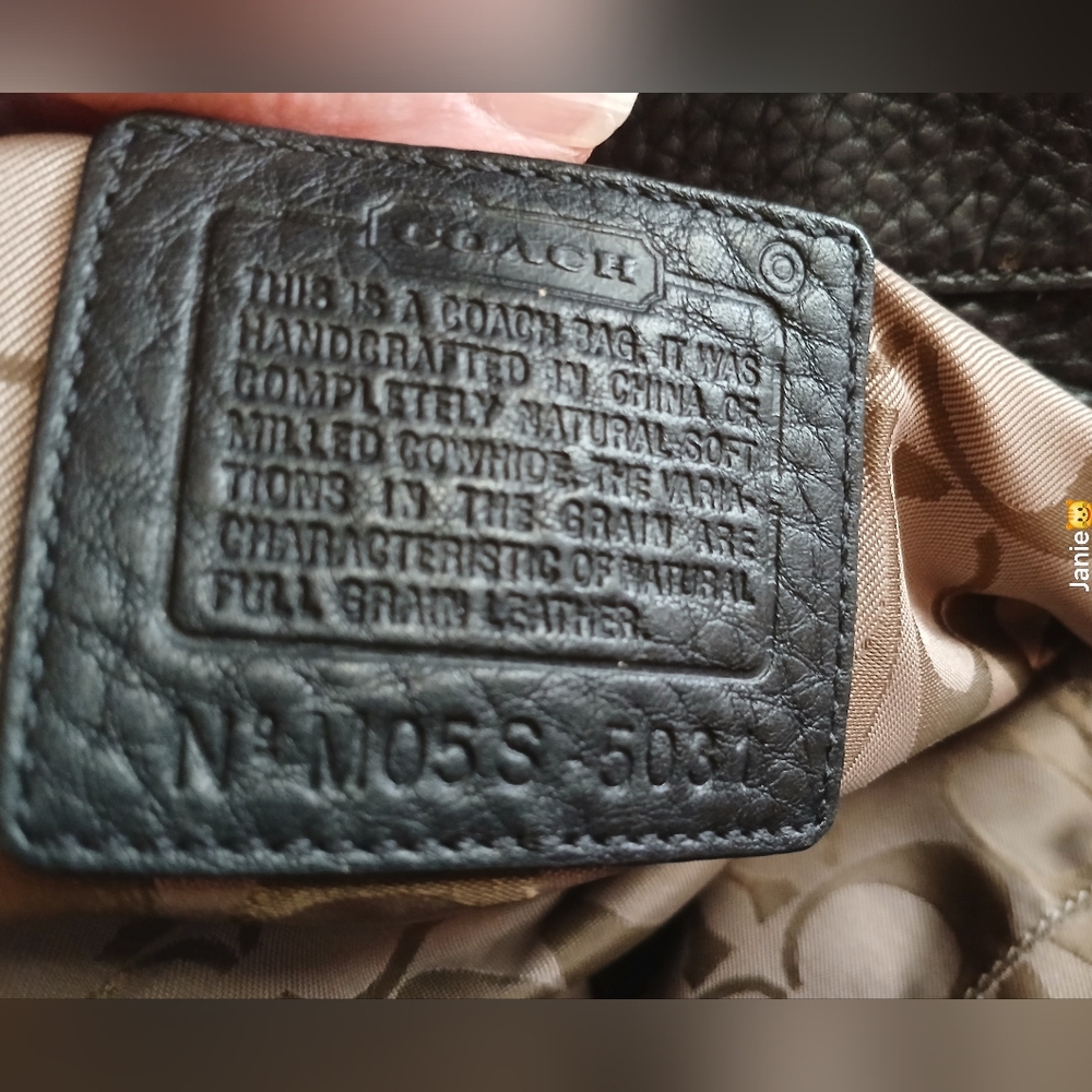 Vintage Coach Zipper close Satchel bag - Picture 3 of 12